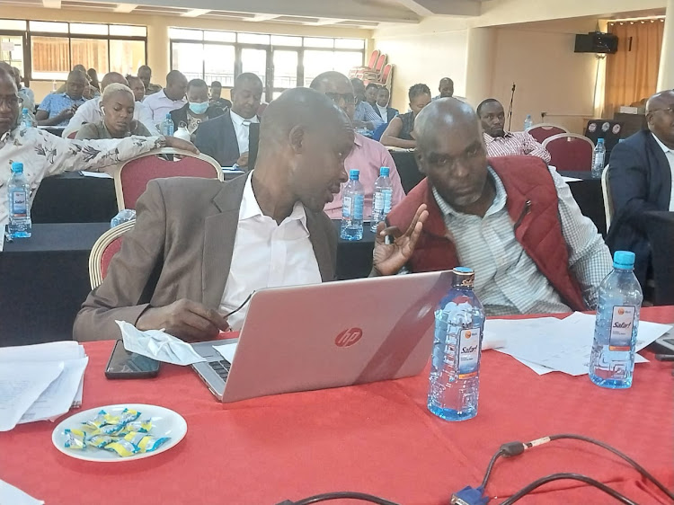 Participants during a National Tobacco Control Board workshop in Machakos on Wednesday, May 25.