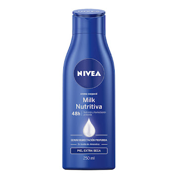 Crema Corporal Nivea Body Milk Nutritiva x 250 ml  