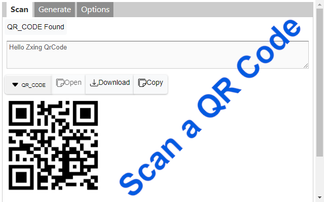 Zxing QrCode Preview image 4