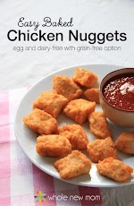 Easy Baked Chicken Nuggets was pinched from <a href="http://wholenewmom.com/recipes/recipe-for-chicken-nuggets-easy-chicken-recipe/" target="_blank">wholenewmom.com.</a>