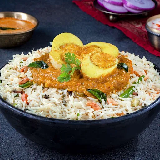 Egg Bagara Biryani