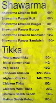 Shawarma King menu 7