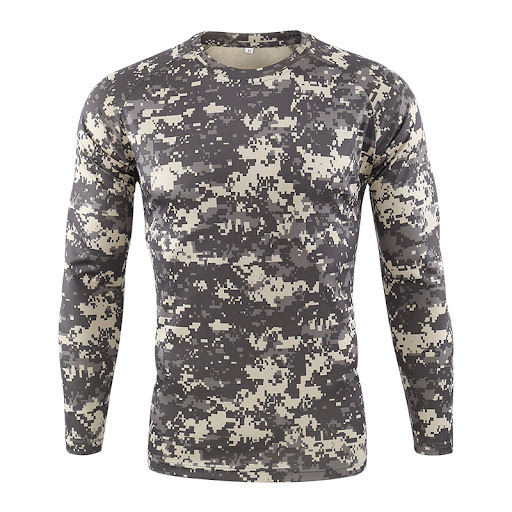 Title 4, Outdoor Sports Camouflage Long-sleeved Cycling ...