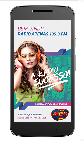Rádio Atenas FM 105,3 Screen 3