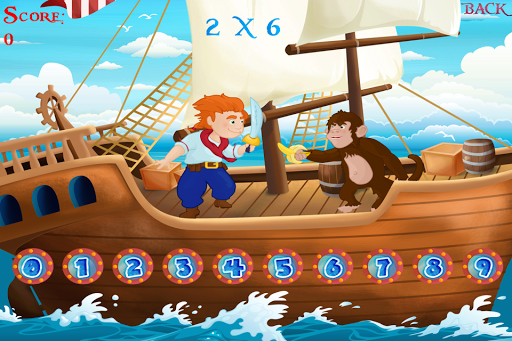 Times Tables Pirate Swordfight