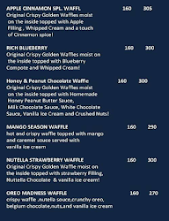 Superstar Waffles menu 3