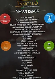 Tangelo Ice Cream & Desserts menu 3