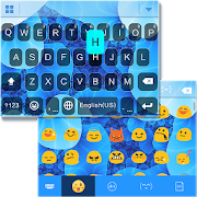 Blue Fantasy iKeyboard Theme 15.1 Icon