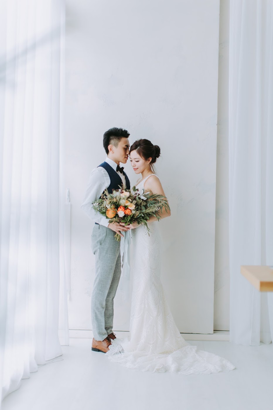 Amazing grace Studio,自助婚紗,美式婚紗,台中婚紗,engagement,fine art,wedding photography,男孩看見野玫瑰　花藝