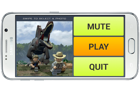 Sliding Puzzle Lego Jurassic