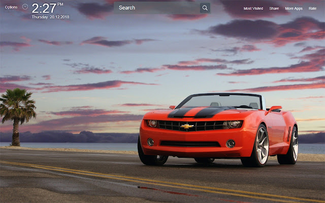 Camaro Wallpapers Theme New Tab