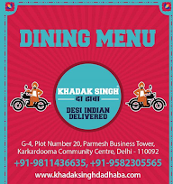 Kadak Singh Da Dhaba menu 2