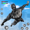 Icon Flying Panther Hero City Crime