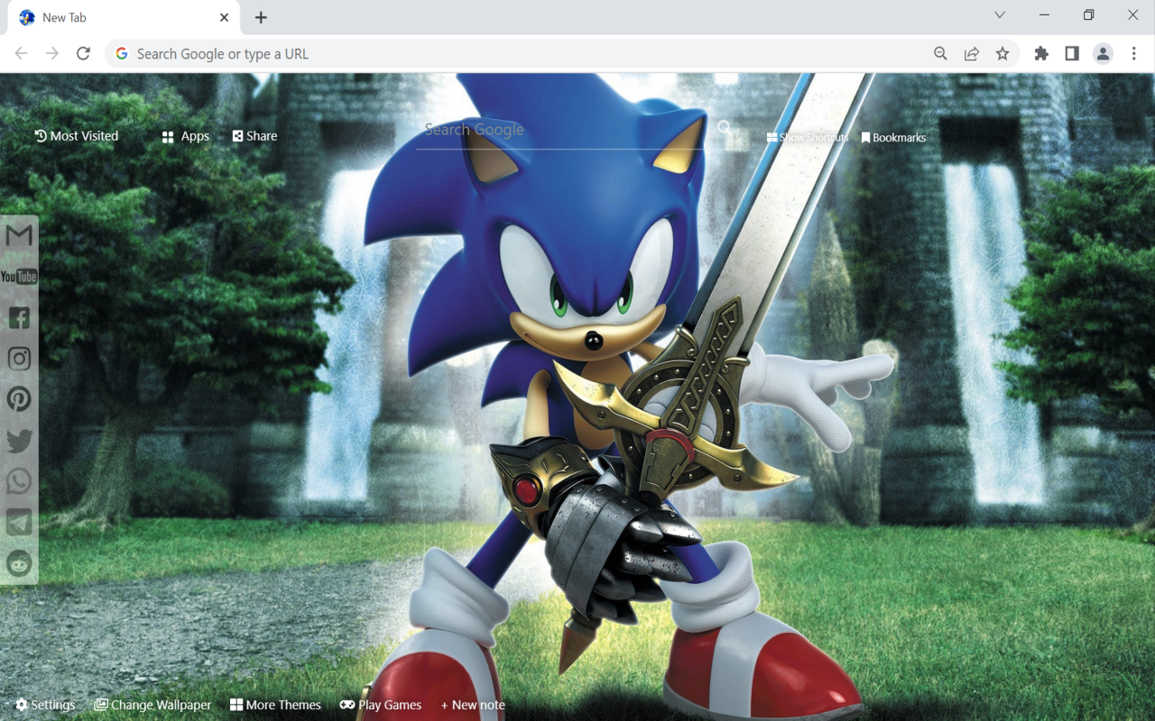 Sonic The Hedgehog Wallpaper Preview image 1