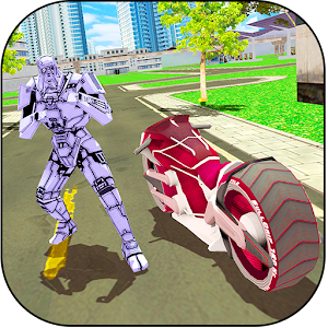 Download Flying Robot Bike Epic Battle For PC Windows and Mac