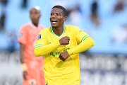 Neo Maema one of the best performing players in the all conquering Mamelodi Sundowns.