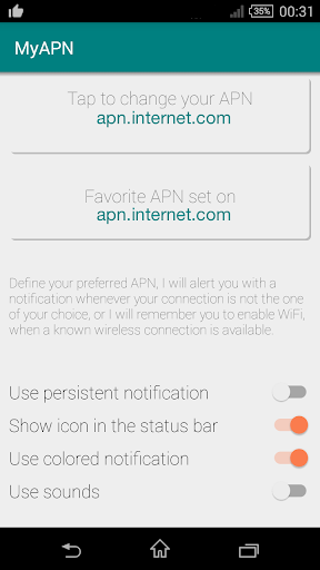 MyAPN - APN Manager Switcher