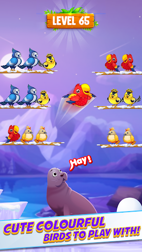 Screenshot Cute Bird Sort : Color Puzzle