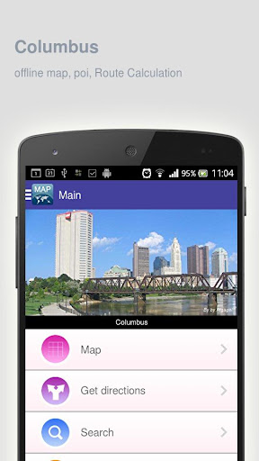 Columbus Map offline