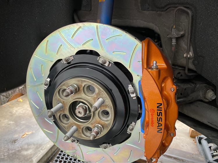 NISSAN GT-RのRDD 400mm・M14ハブボルト加工・春のメンテナンス・オイル交換・GR6ミッションメンテに関するカスタム事例の投稿画像9枚目