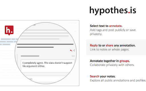 Hypothesis - Web & PDF Annotation