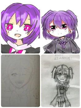 #♬︎💜イラスト①