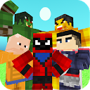 Téléchargement d'appli Superhero Champions: Blocky Universe Installaller Dernier APK téléchargeur