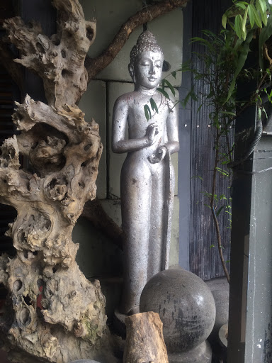 Silver Balinese Guardian Sculpture