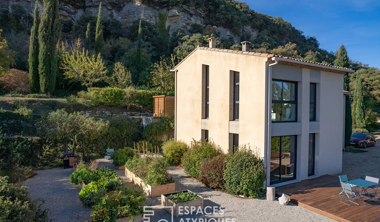 House with pool and terrace Saignon