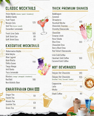 Crave Bar - Shakes & More menu 1