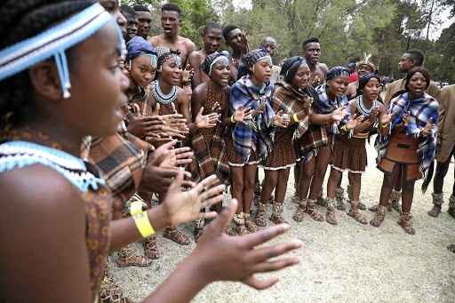 Ga eje Borekhu Group from Hammanskraal during the Heritage Day celebrations. As a core part of community identity, language is at the centre of the dominance of one group over another, the writer says.