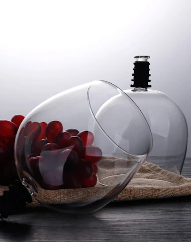 Clear Glass wares drinking wine gla - 1