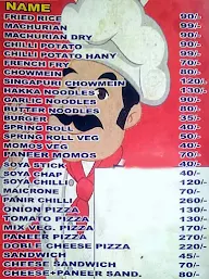 Prajapati Fast Food menu 1