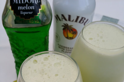 pina colada recipe malibu midori