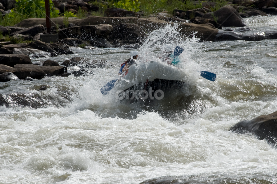 whitewater rafing on the Ocoee by Steven Faucette - Sports & Fitness Watersports ( ocoee, rafting, whitewater )