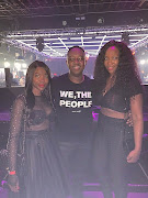  (Pictured from left:) Pam Mbatani, Shimza, and Ashanti Zwedala from Cape Town at Quantum Brooklyn, New York where he played 3 and a half hour set to a sold-out audience.  