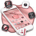 تنزيل Pink Apple Crystal Theme التثبيت أحدث APK تنزيل