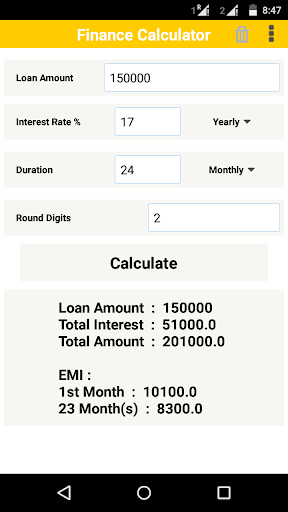 Finance Calculator