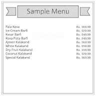 Sampradaya menu 1