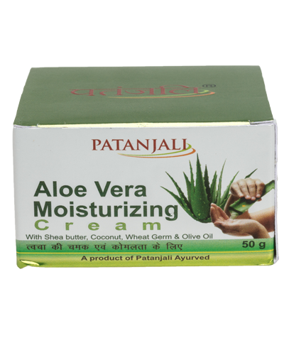 Patanjali Aloevera Moisturizing Cream - 50 gm