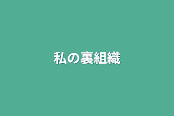 私の裏組織