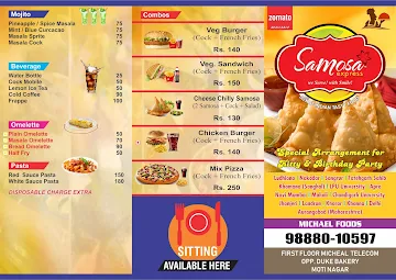 Samosa Express menu 