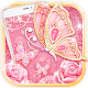 Download Pink Gilt Butterfly Live Wallpaper For PC Windows and Mac