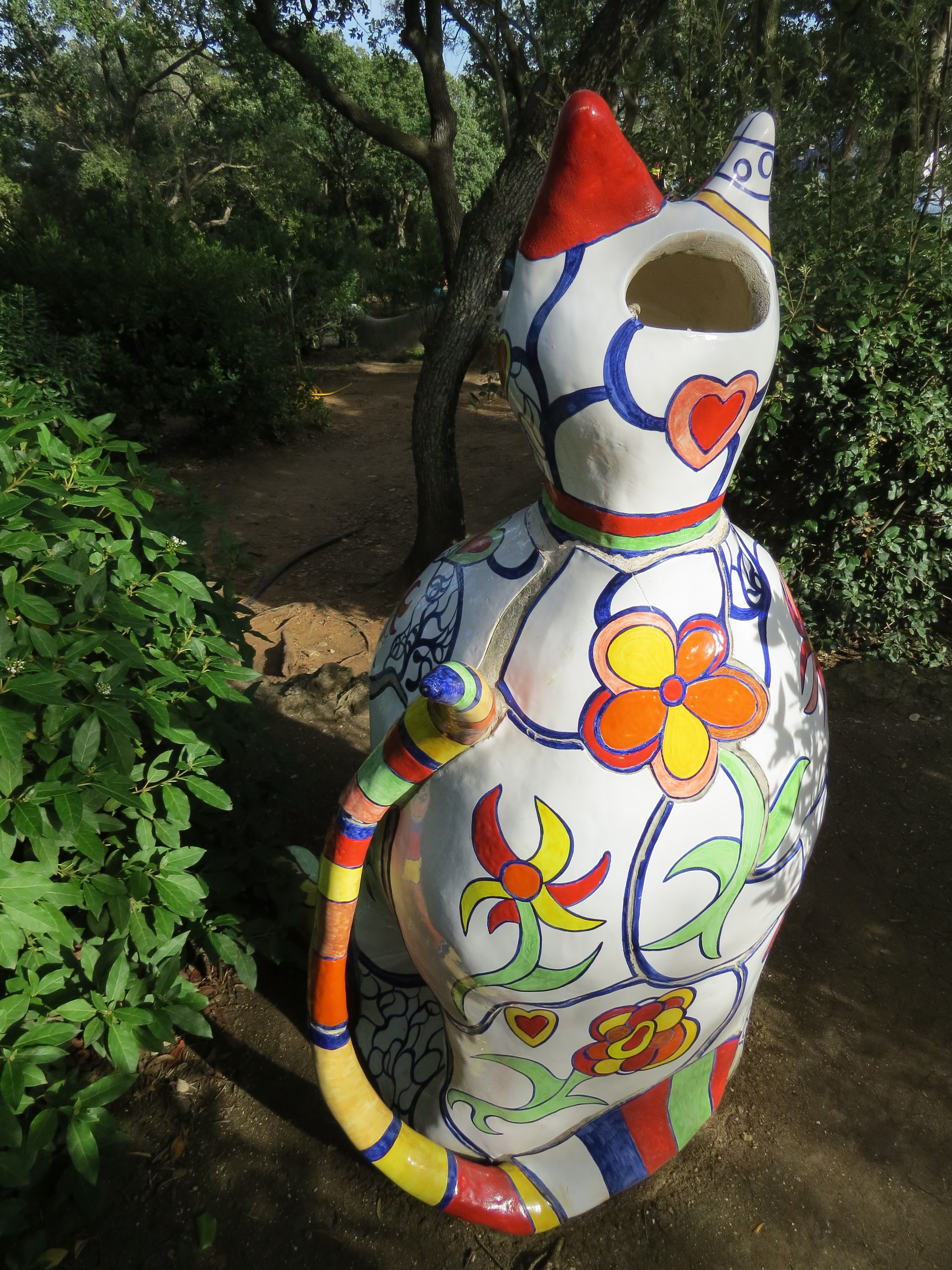 Niki de Saint Phalle, Il Gatto, Giardino dei Tarocchi, Capalbio, Toscana