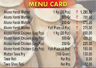 Champaran Meat Corner menu 1
