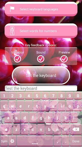 免費下載通訊APP|粉紅色的櫻花 鍵盤 主題 app開箱文|APP開箱王