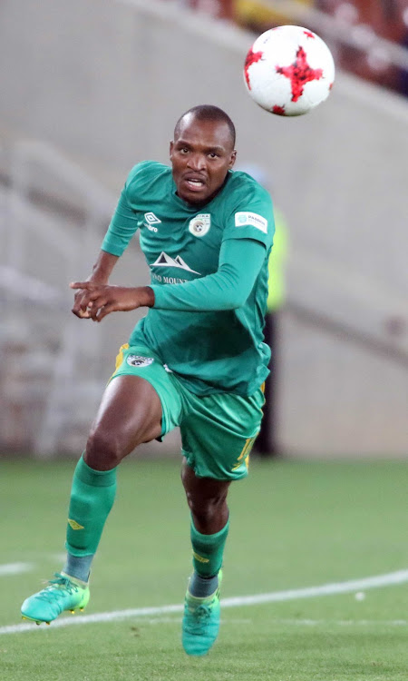 A file picture of Gift Motupa during a Baroka FC's game
