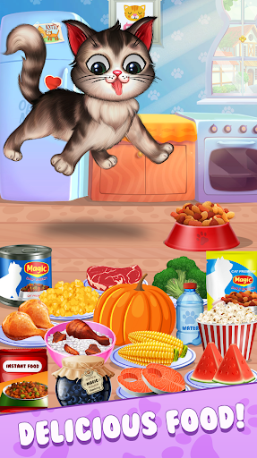 Screenshot Baby Cat DayCare: Kitty Game