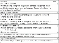 Samosa Central menu 1