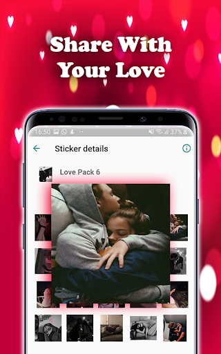 Screenshot wasticker love